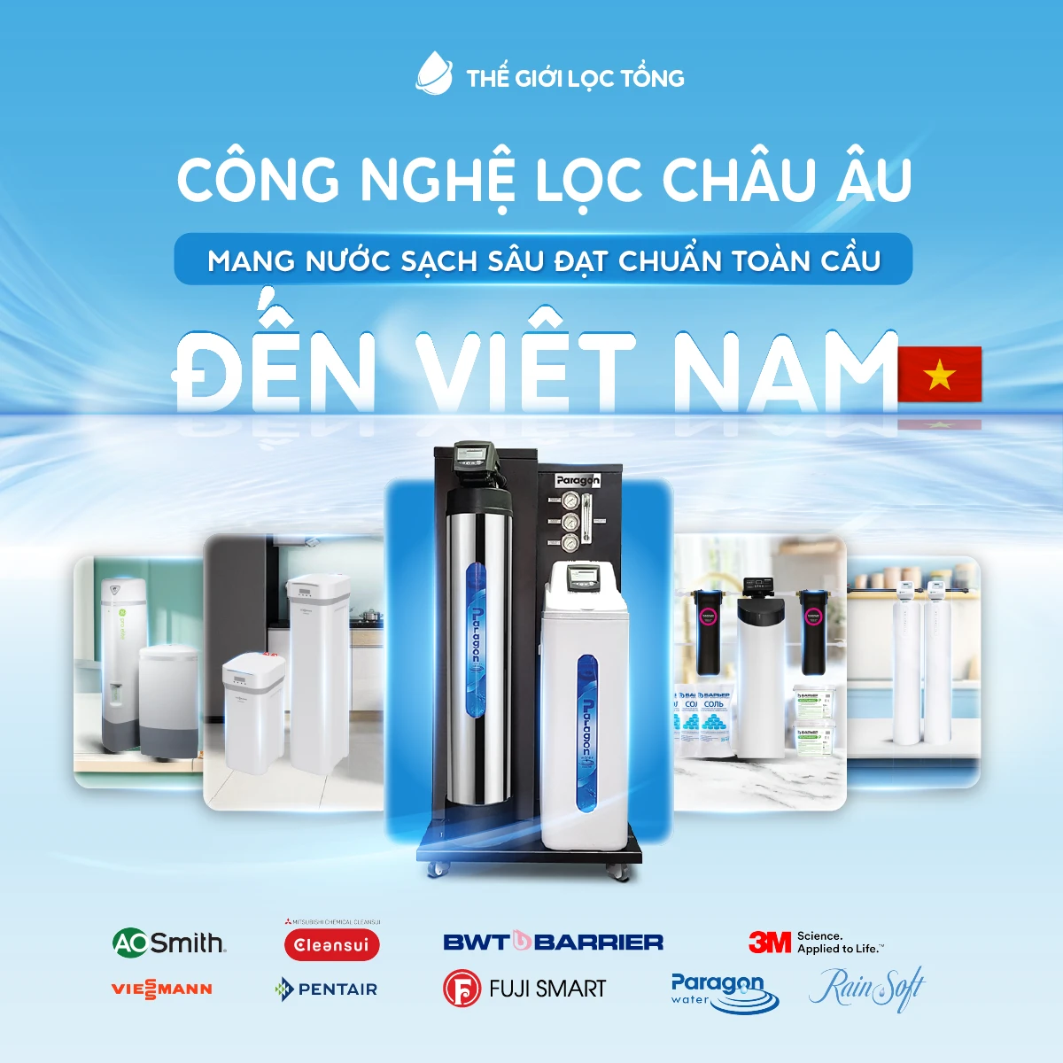 Mang công nghệ lọc Châu Âu về Việt Nam – Thế Giới Lọc Tổng