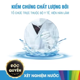 Dịch vụ xét nghiệm nước miễn phí (3 năm)
