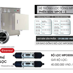Hệ thống lọc nước đầu nguồn Cleansui MPOE-P