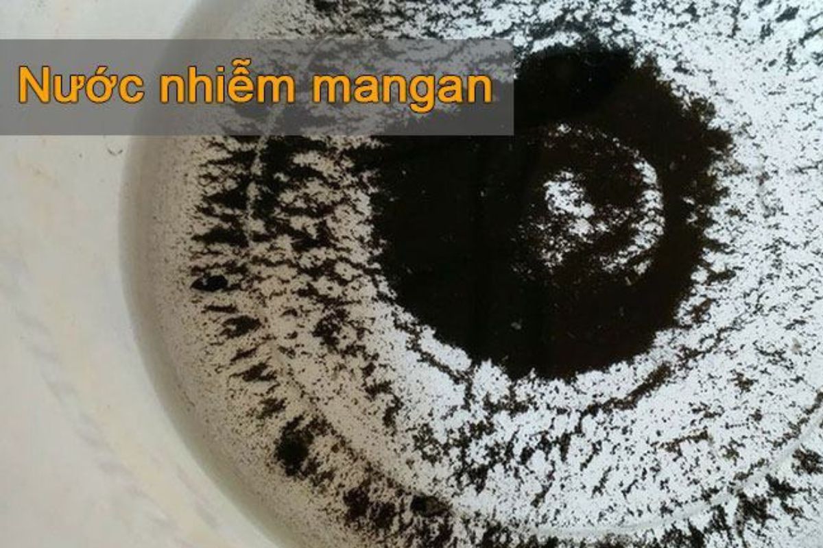 Khi nào nên lắp đặt bộ lọc nước sinh hoạt? 11 Nước sinh hoạt bị nhiễm mangan