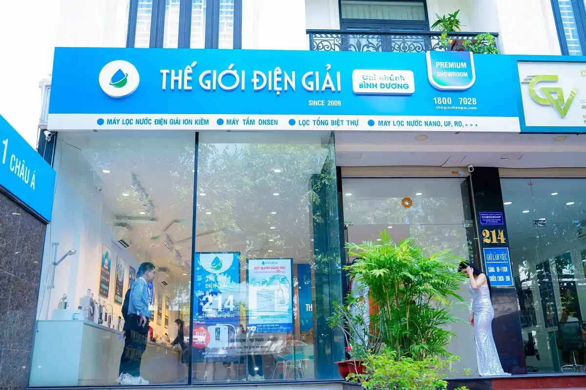 Premium Showroom Thế Giới Lọc Tổng Thủ Dầu Một