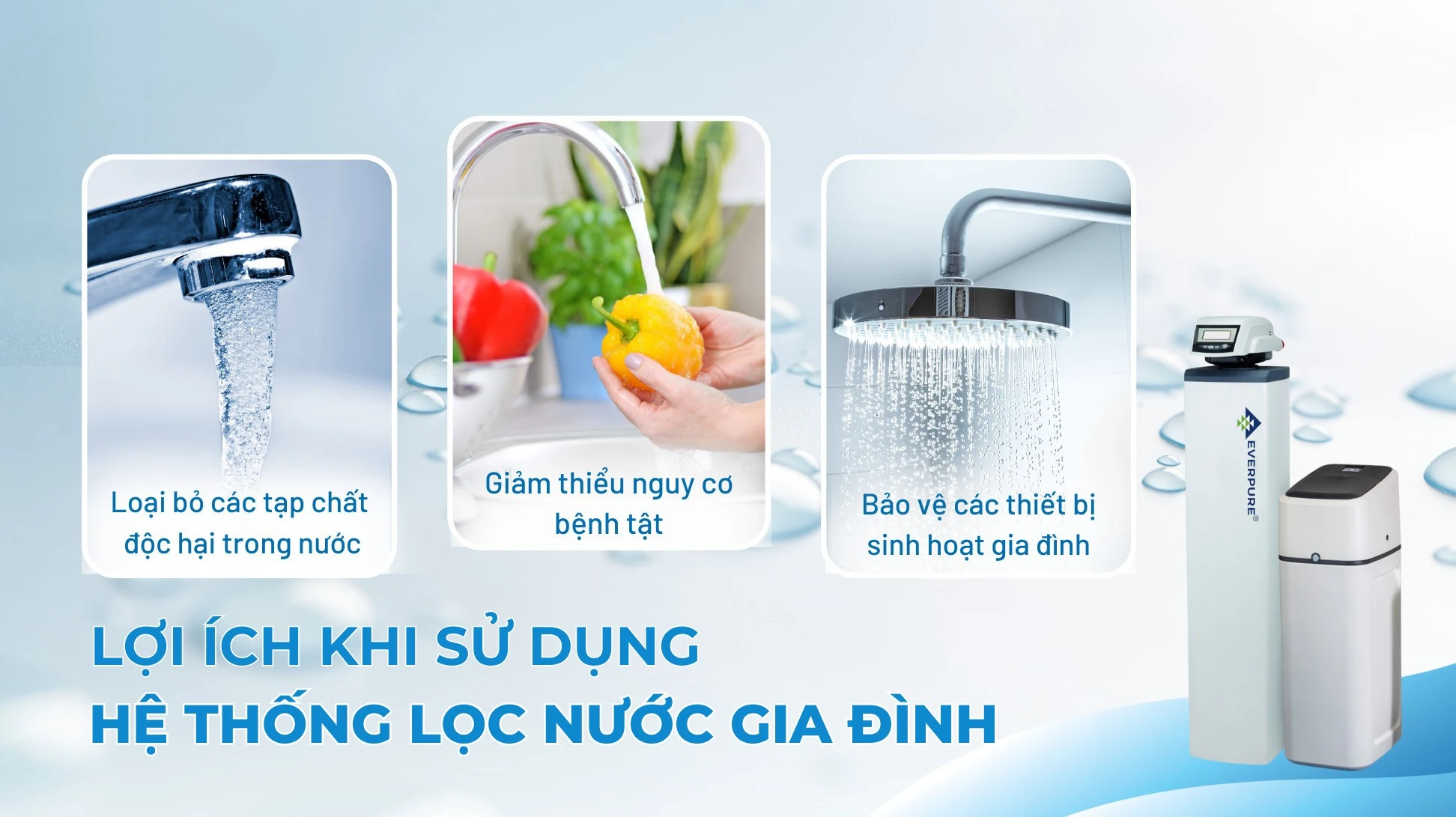 Hệ thống lọc tổng – Từ nhu cầu thiết yếu đến tiêu chuẩn sống mới