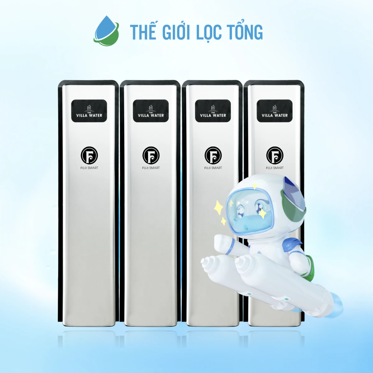 Hệ thống lọc tổng đầu nguồn cao cấp Fuji Smart S3200