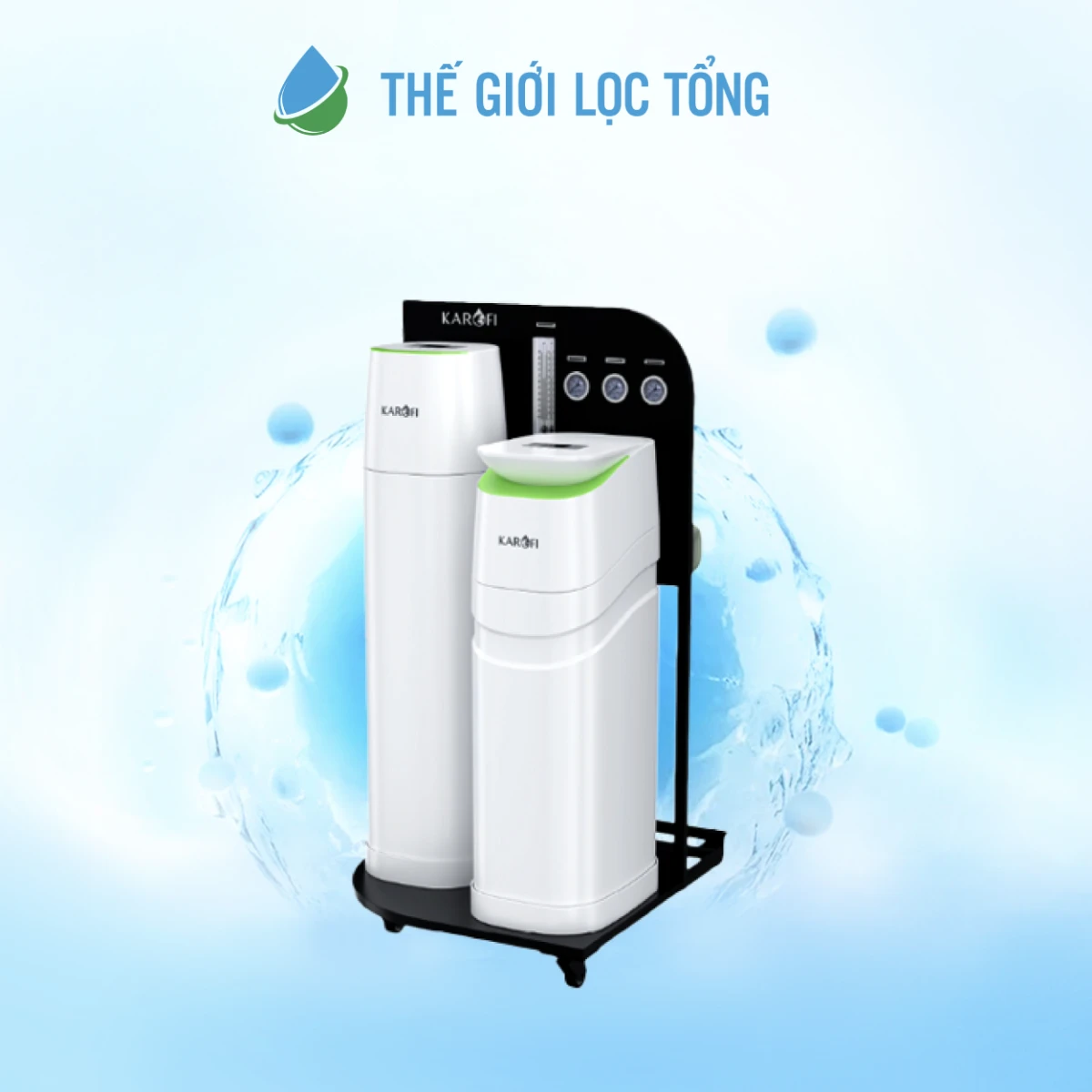 Hệ thống lọc tổng đầu nguồn cao cấp Karofi KTF-888