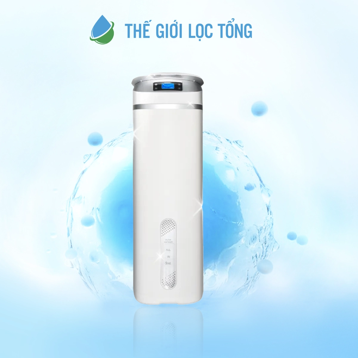 Top 7 lọc tổng đầu nguồn cho nước máy được khách hàng ưa chuộng 14 Hệ thống lọc tổng đầu nguồn Karofi KTF-P02 thiết kế tinh tế gọn đẹp