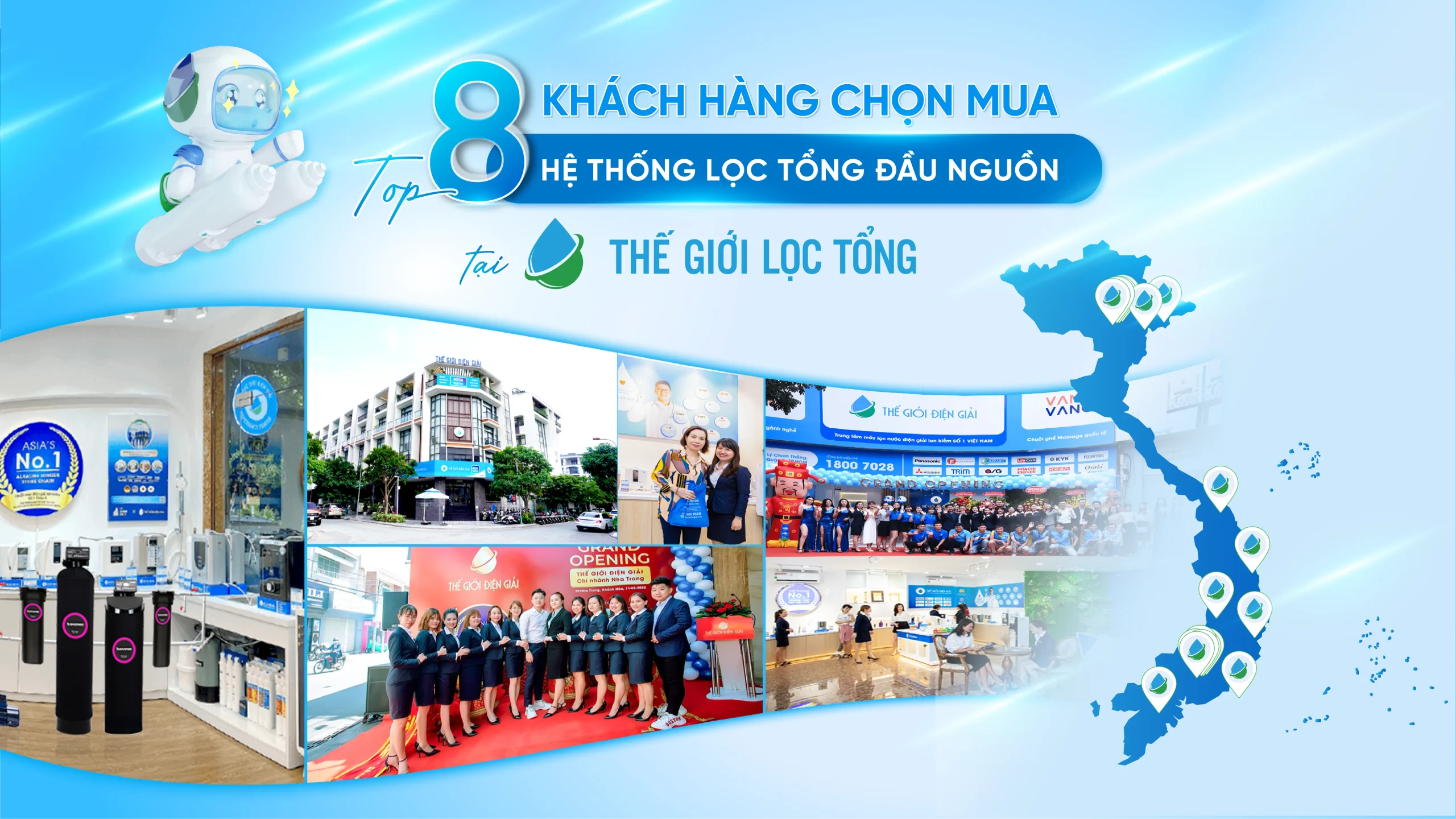 Top 8 lý do khiến khách hàng chọn mua hệ thống lọc tổng đầu nguồn tại Thế Giới Lọc Tổng
