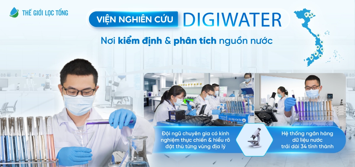 Viện nghiên cứu DigiWater – nơi kiểm định và phân tích nguồn nước
